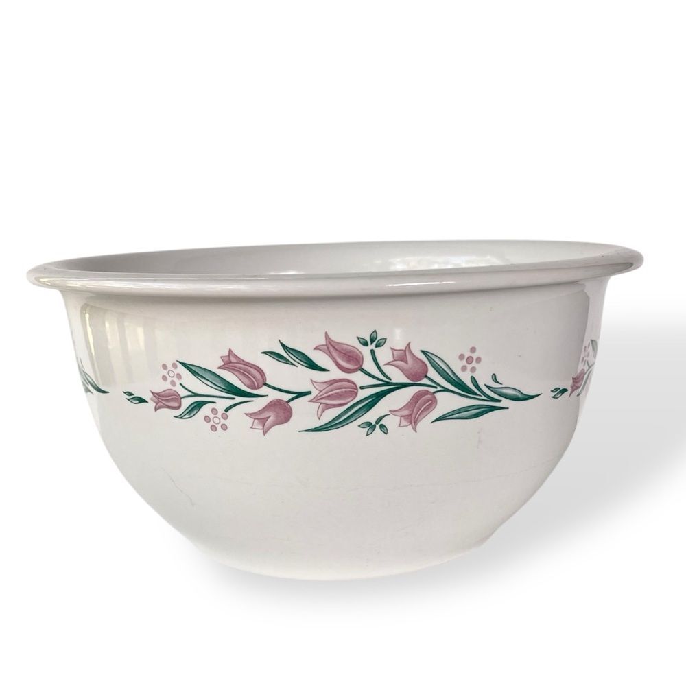 Vintage Corelle Coordinates Corning Rosemarie 2 Qt 8” Stoneware Mixing Bowl